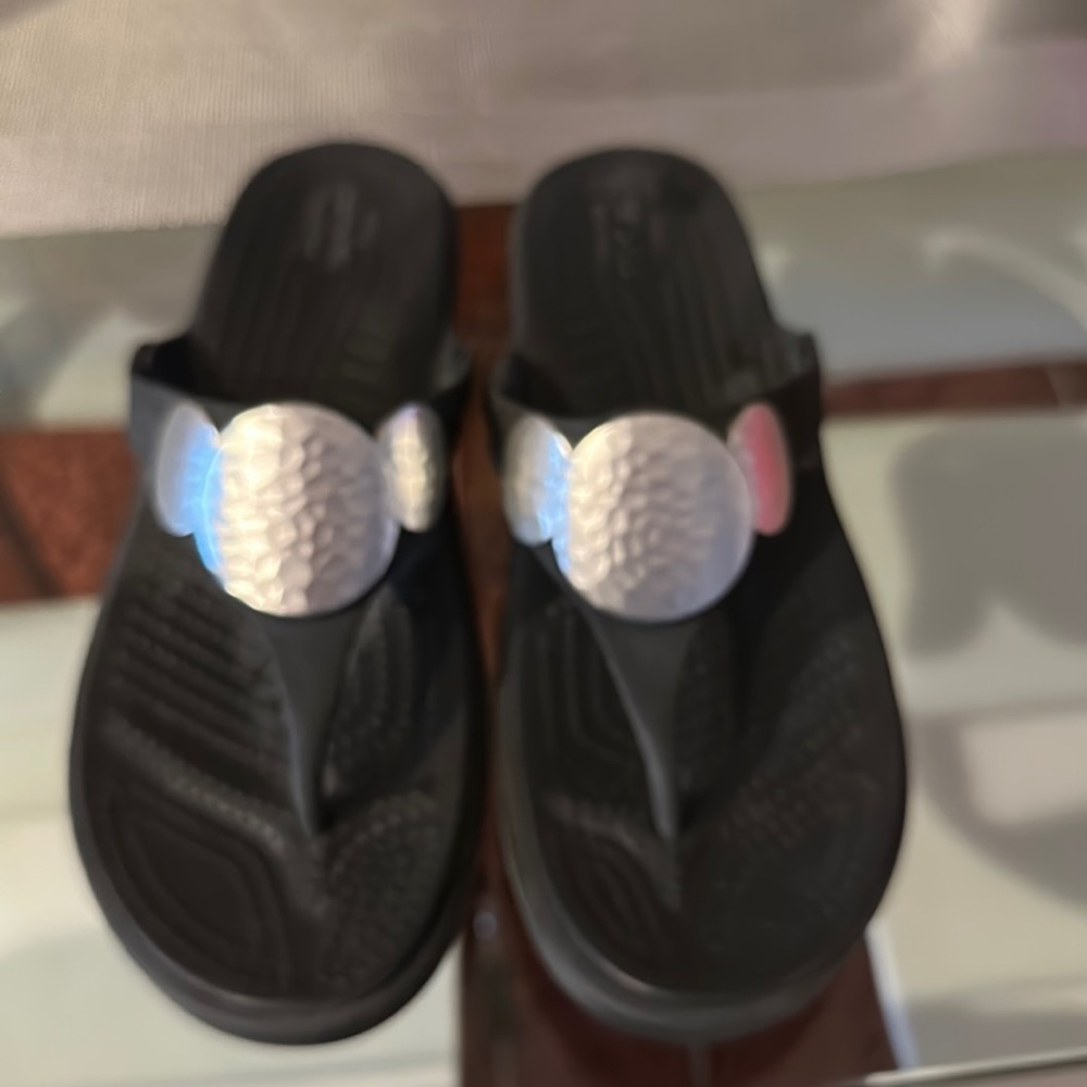 Croc sandals